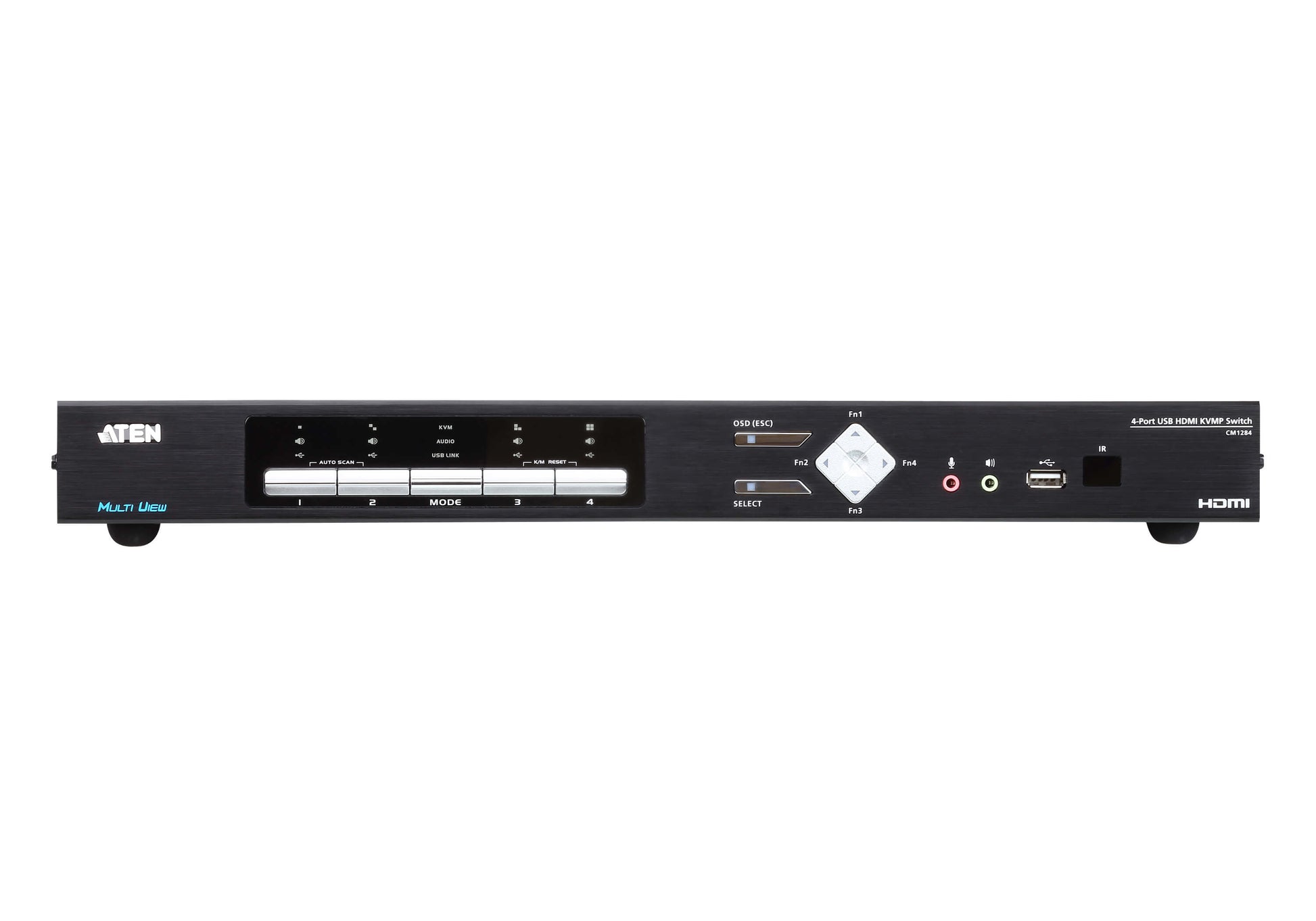 ATEN KVM-Switch, USB/HDMI, 4-Port, Multi-View