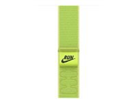 Apple Nike Sport Loop – Armband – für Apple Watch 46 mm, Volt Splash, One Size