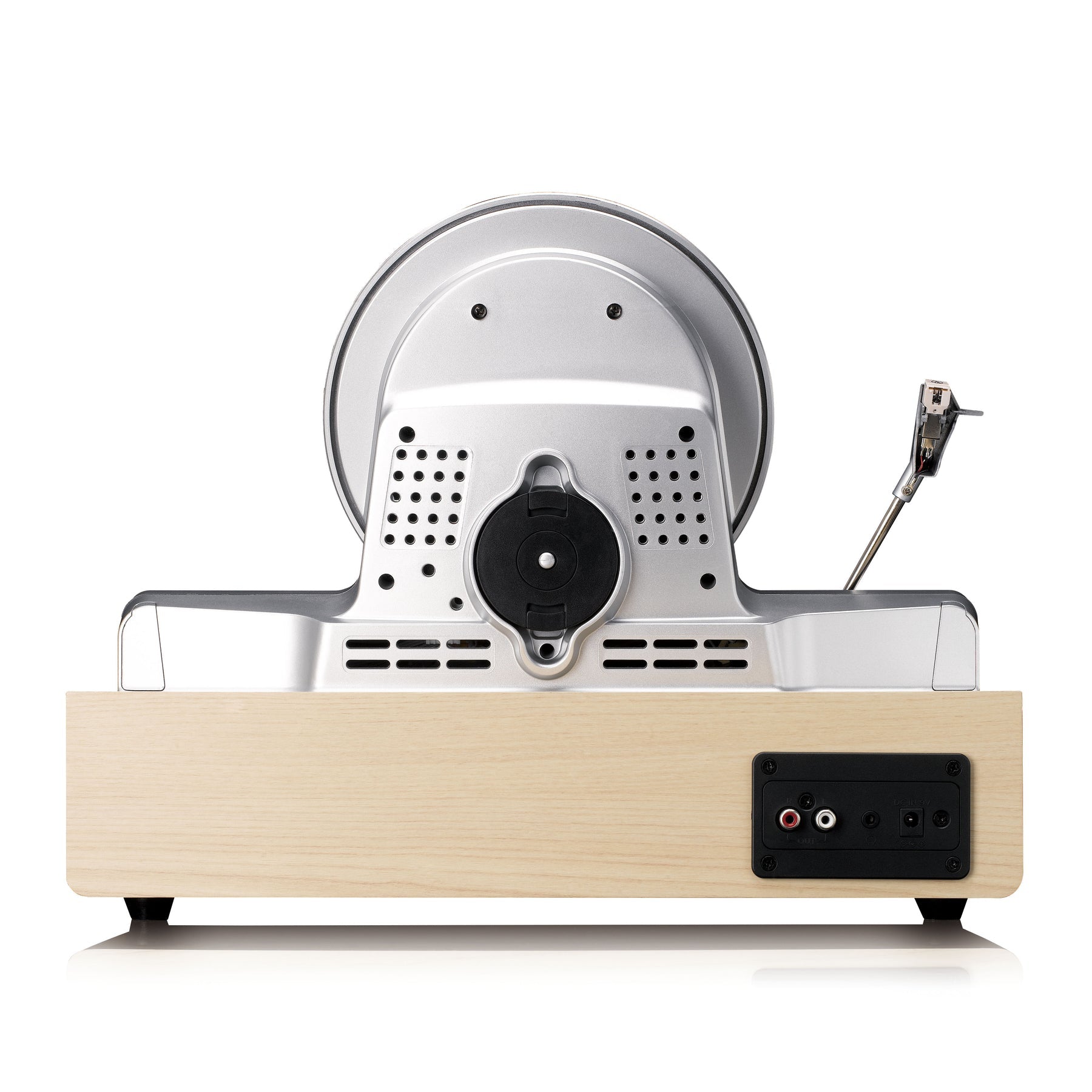 Lenco LSA-071SI – Plattenspieler (Riemenantrieb, vollautomatisch), Bluetooth 5.3, 33⅓/45 U/min – Grau