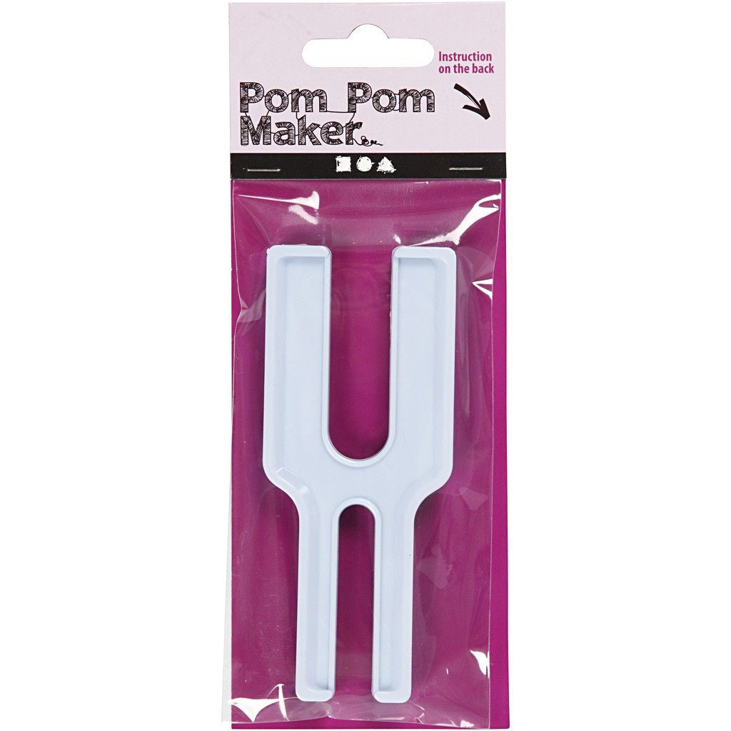 Creativ Company Pompon-Macher Weiss – Ø 30–50 mm, 1 Stk.