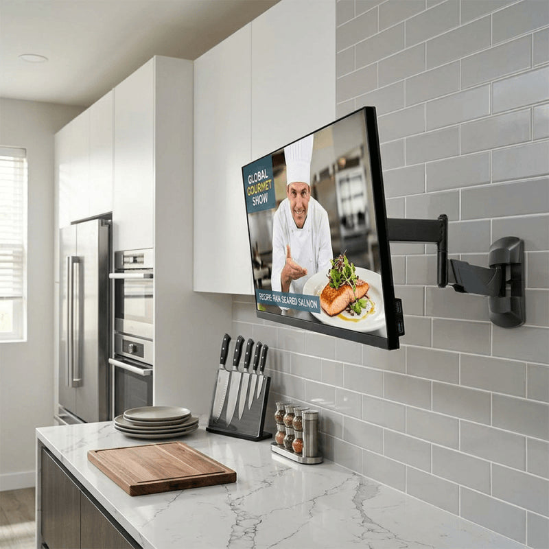 Lindy 40714 – Monitor-Wandhalterung – 1 Monitor – 10–26" – VESA 75×75/100×100 mm – bis 20 kg/Monitor – neigbar