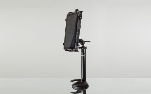 Gamber-Johnson Monitorhalterung, VESA 75 × 75 mm, höhenverstellbar, Saugnapf