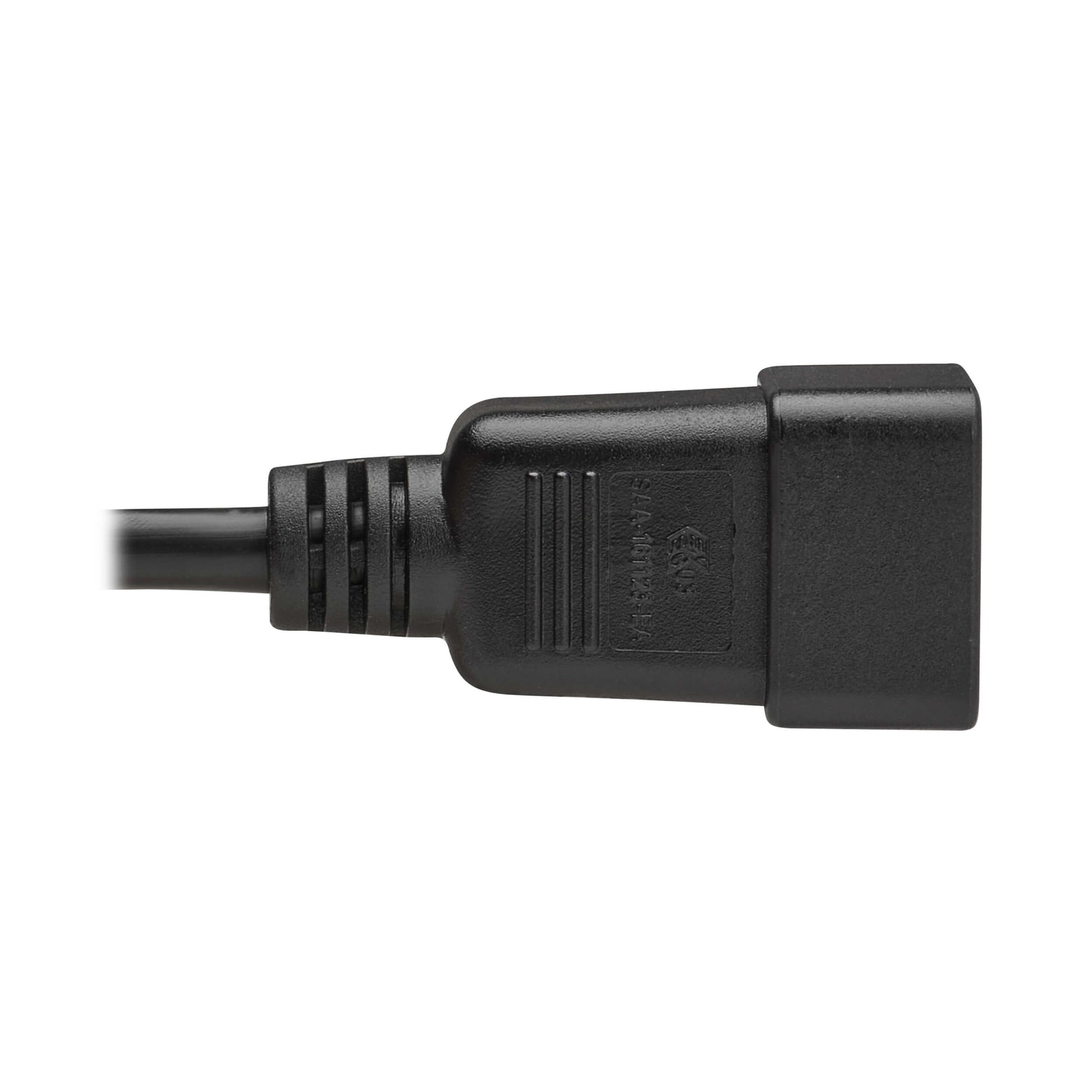 Eaton Netzkabel, IEC C20 auf IEC C19, H05VV-F, 16 A, 2 m
