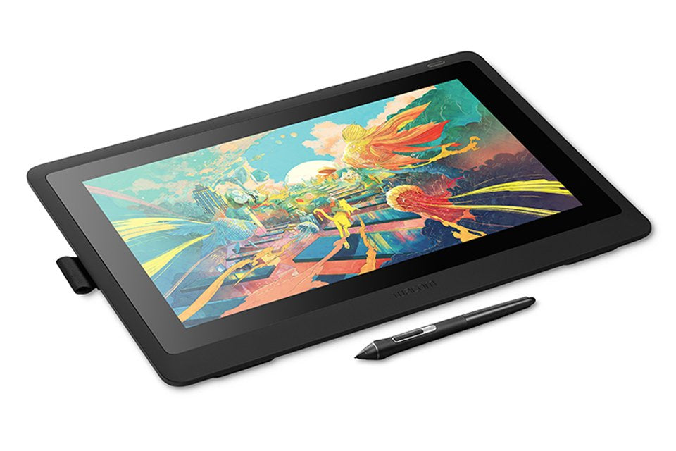 Wacom Stiftdisplay Cintiq 16, 15,6", Stift, Schwarz, 8192 Druckstufen, 344 × 194 mm, HDMI, USB, für Windows