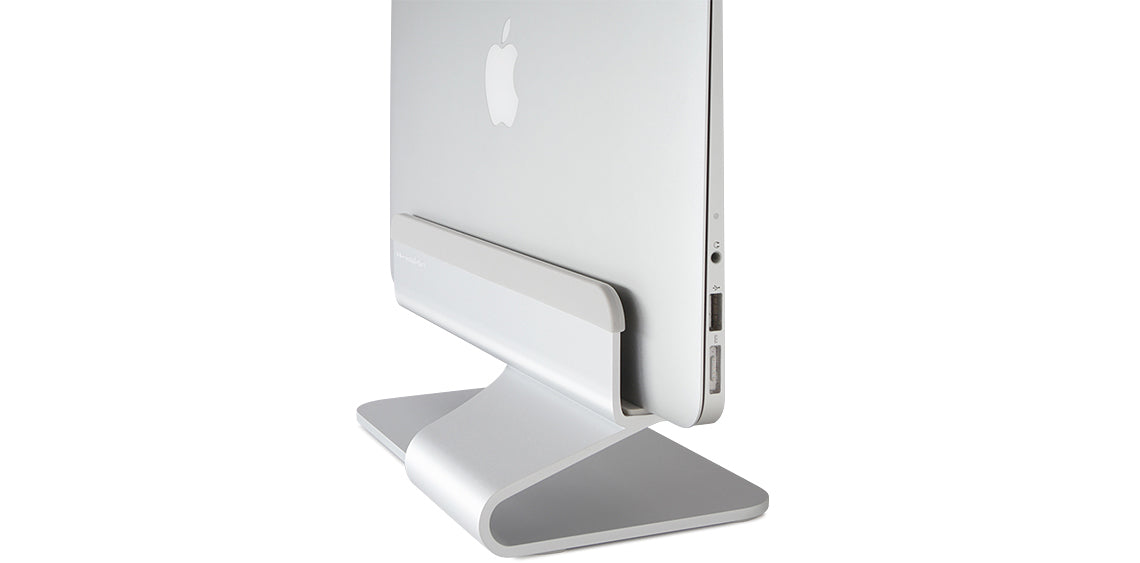 Rain Design mTower Laptop-Ständer – für Apple MacBook Air/Pro bis 17" – Grau