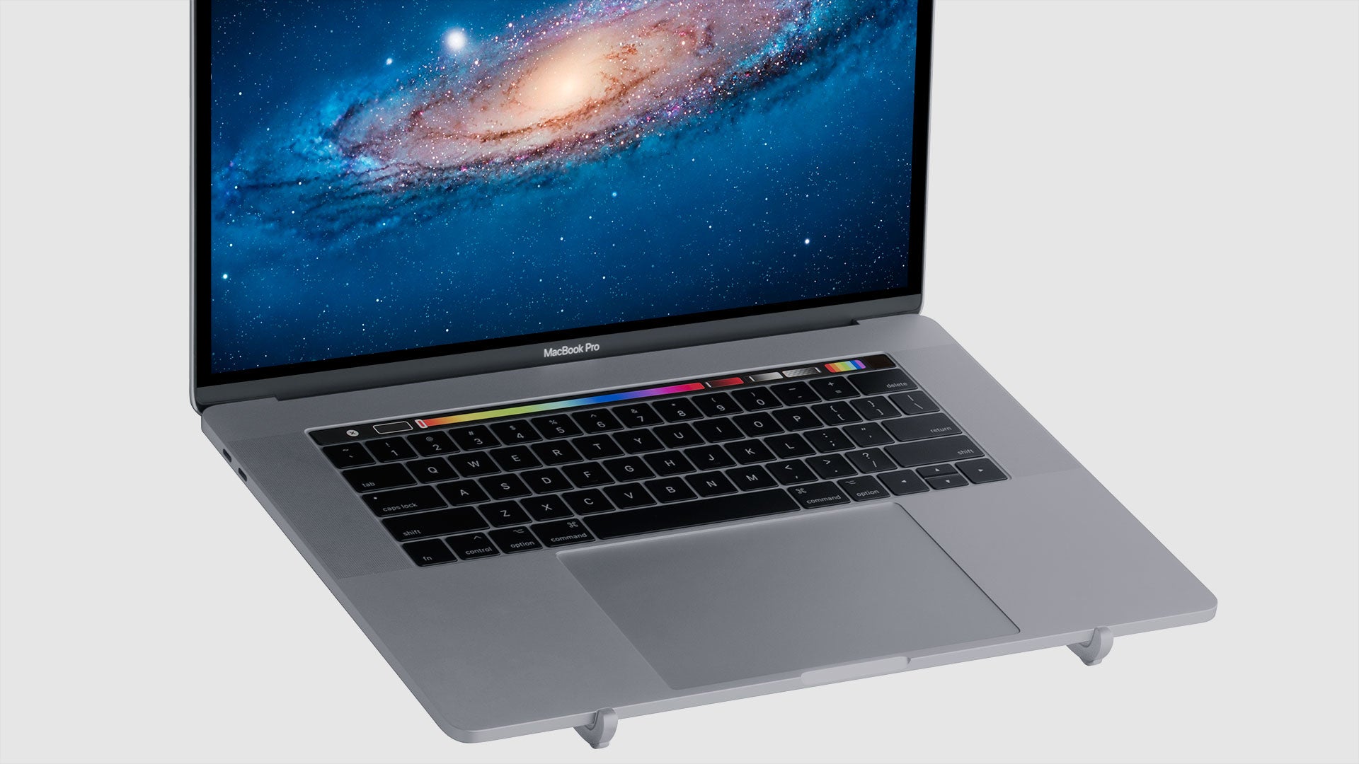 Rain Design mBar Laptop-Ständer – bis 15", Aluminium – Grau