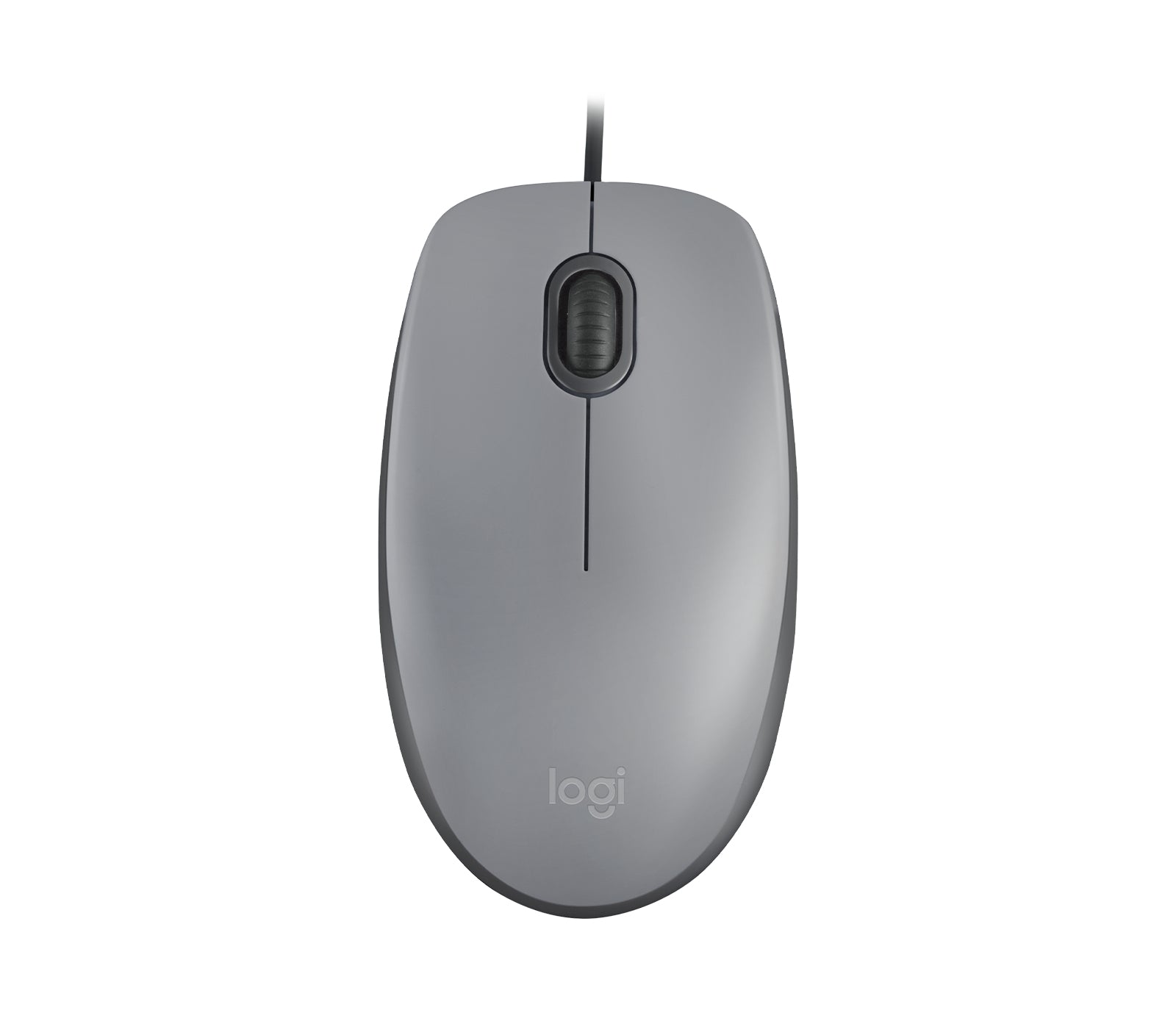 Logitech M110 Silent Maus – Grau