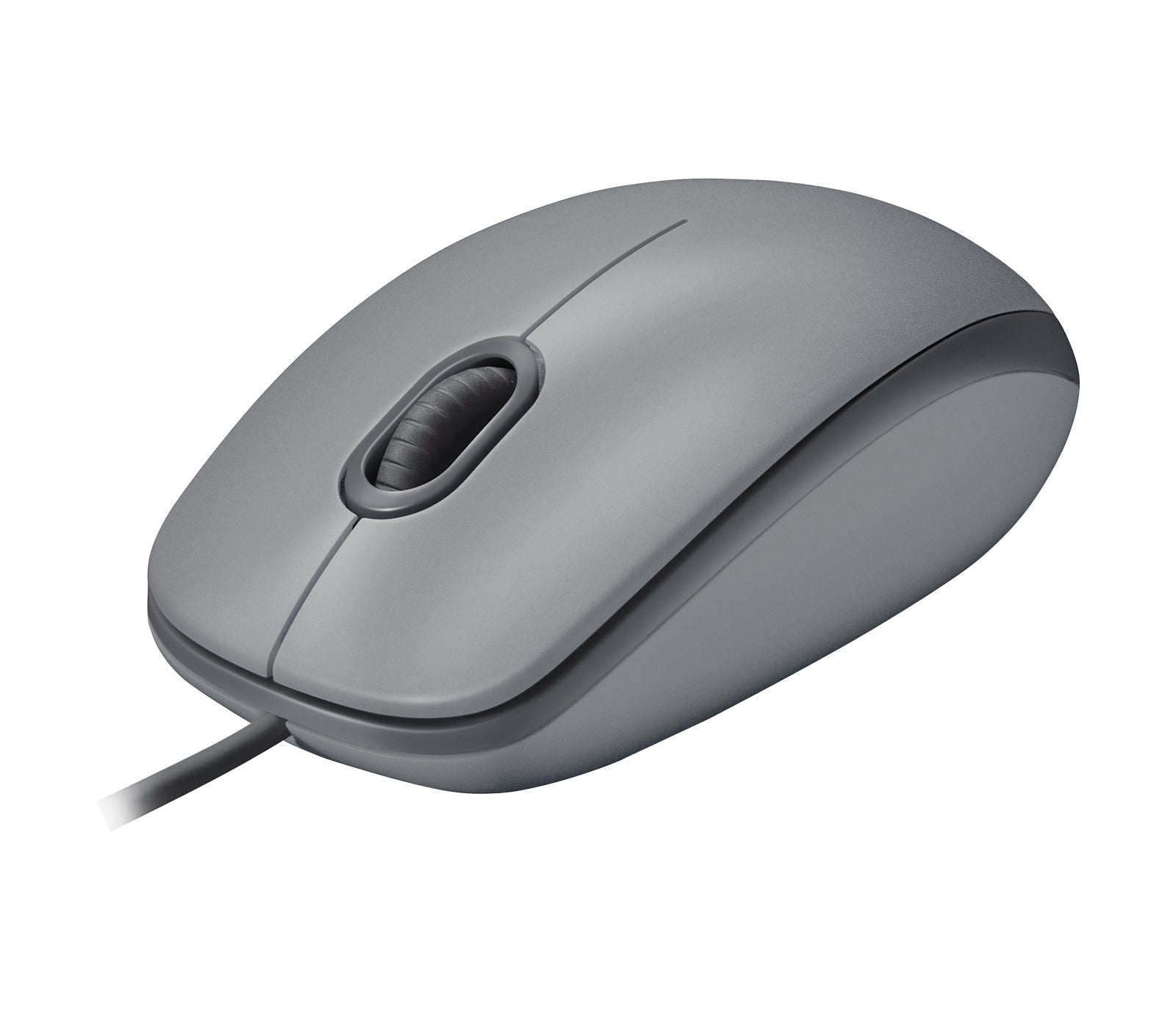 Logitech M110 Silent Maus – Grau