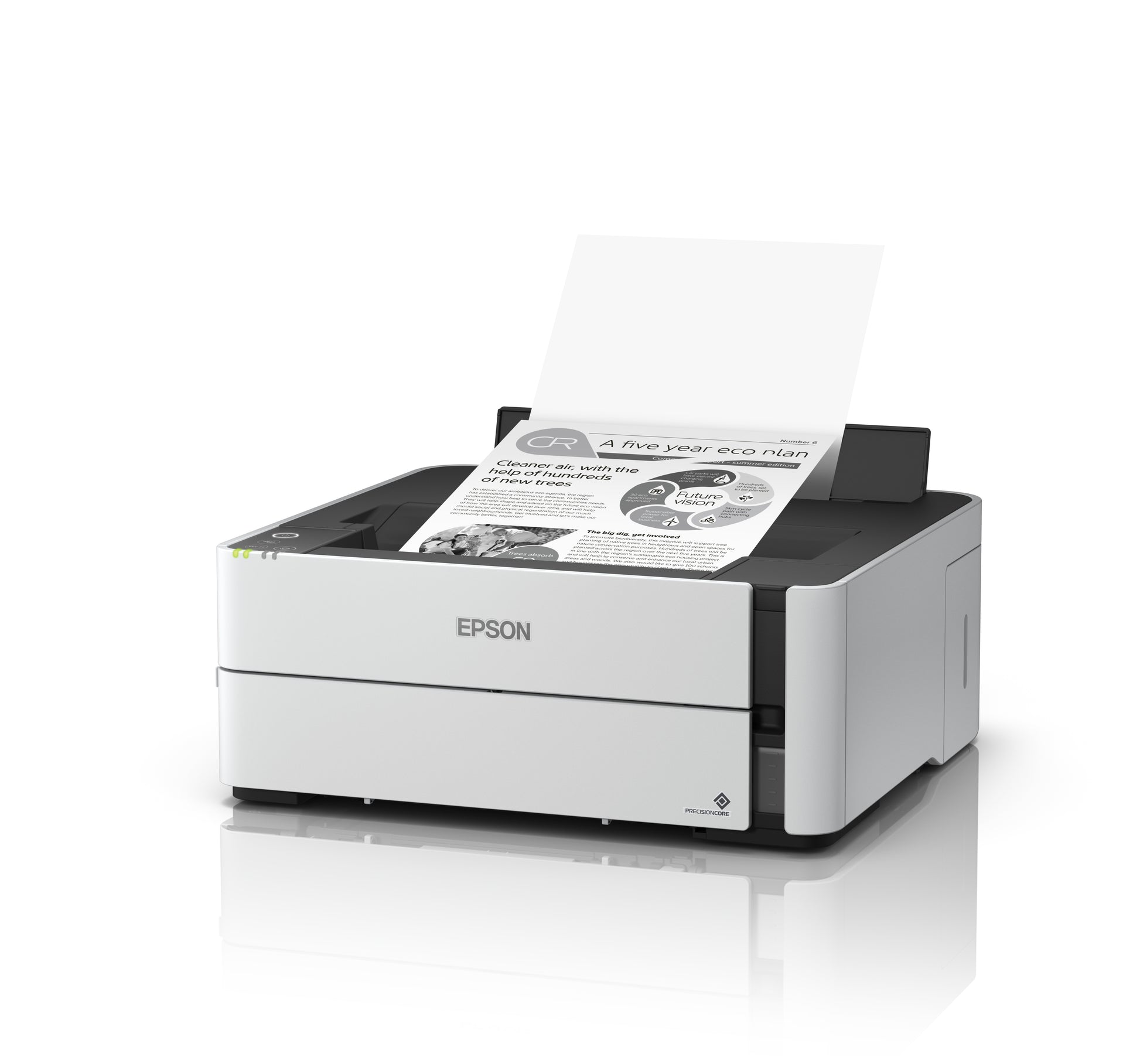 Epson EcoTank ET-M1180 – S/W-Tintentankdrucker, A4, Duplex, USB 2.0, LAN, WLAN