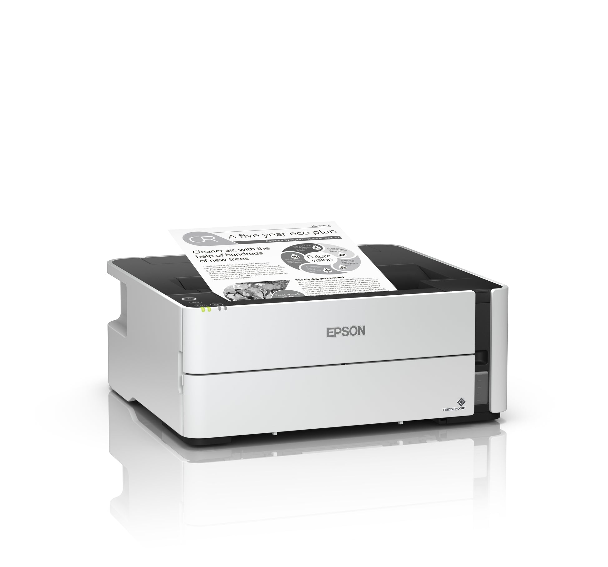 Epson EcoTank ET-M1180 – S/W-Tintentankdrucker, A4, Duplex, USB 2.0, LAN, WLAN
