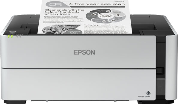 Epson EcoTank ET-M1180 – S/W-Tintentankdrucker, A4, Duplex, USB 2.0, LAN, WLAN