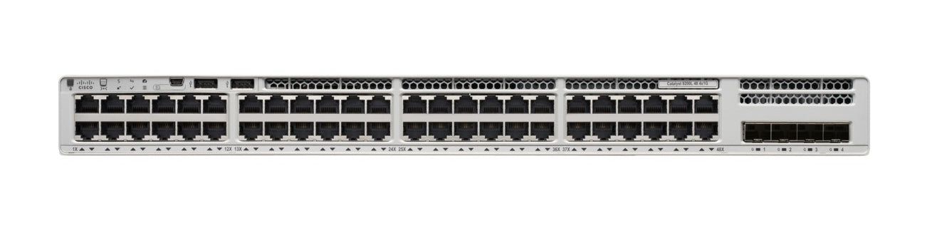 Cisco Catalyst 9200L – Verwalteter L3 Switch – 48× 1G, 4× 1G