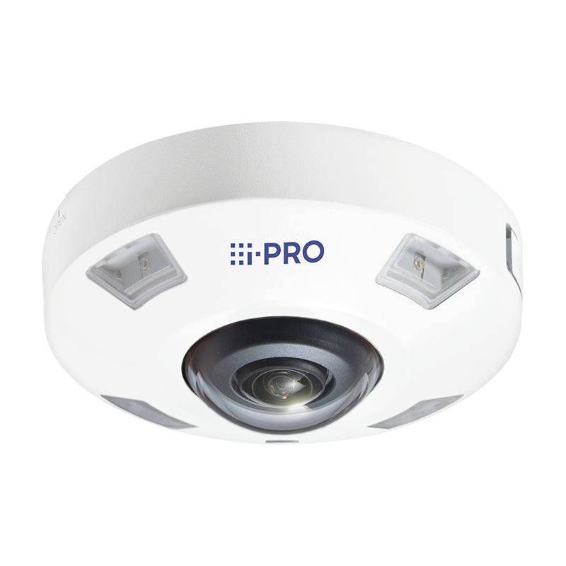 i-PRO WV-S4576LMA Fisheye – 12 MP – 360° – PoE – IP66 IK10