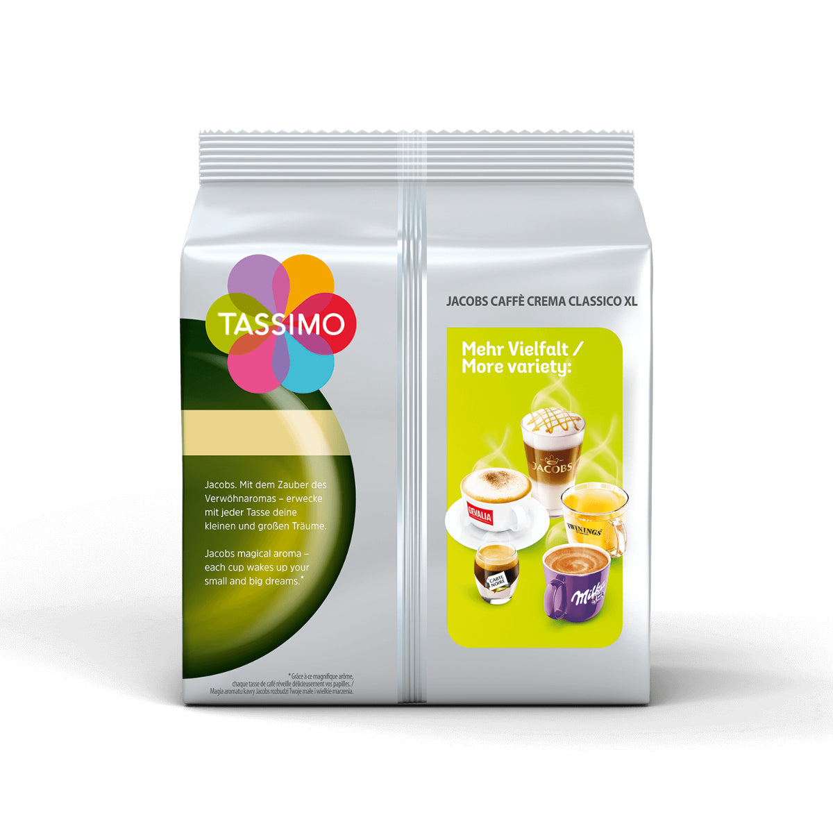 TASSIMO Jacobs Café Crème XL – Kapseln für TASSIMO T DISC – Intensität 3, 24 Getränke