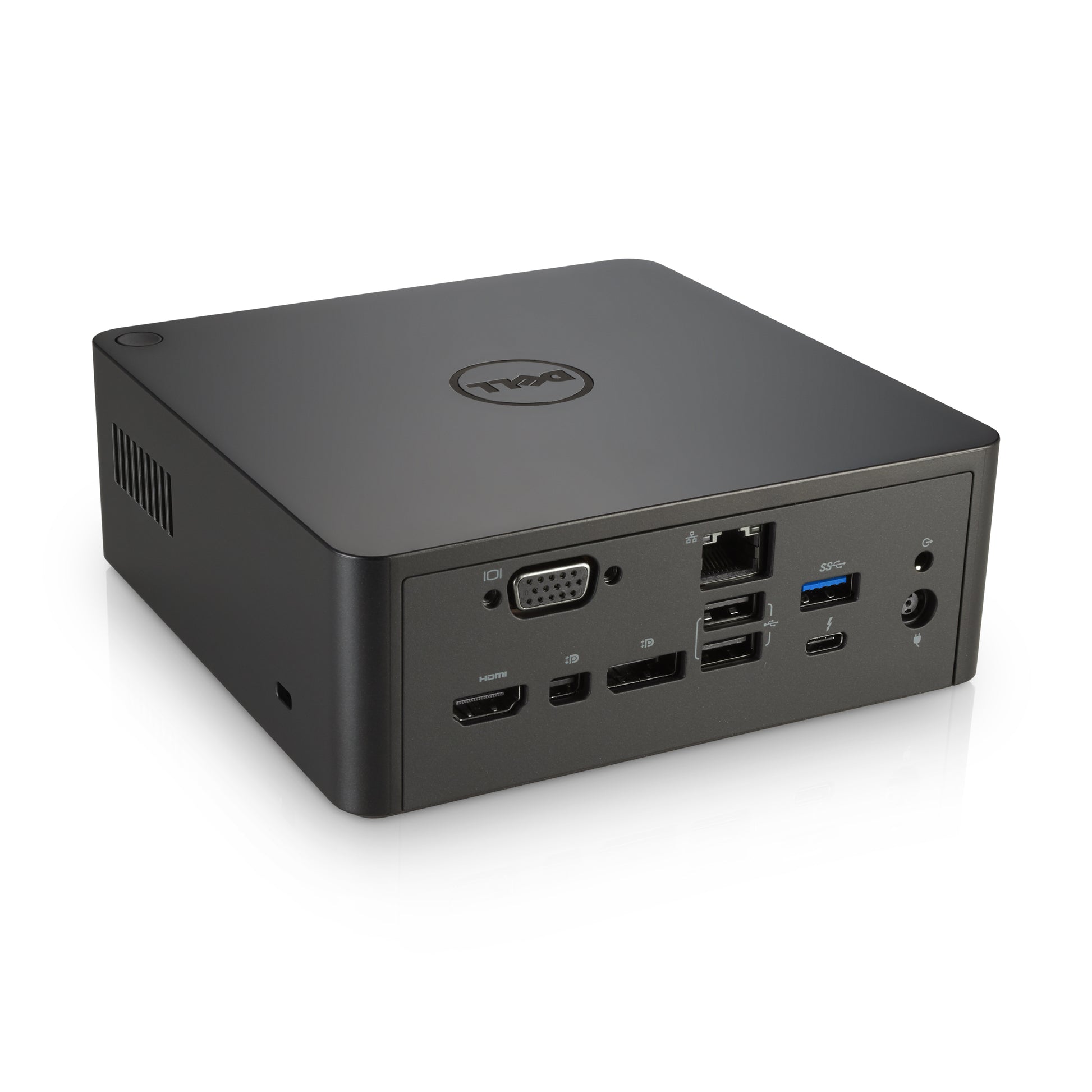 Dell TB16 Dockingstation – Thunderbolt 3, DP/HDMI/VGA, 5× USB-A, 180 W PD, GbE, 3,5 mm Audio, für Windows/Linux