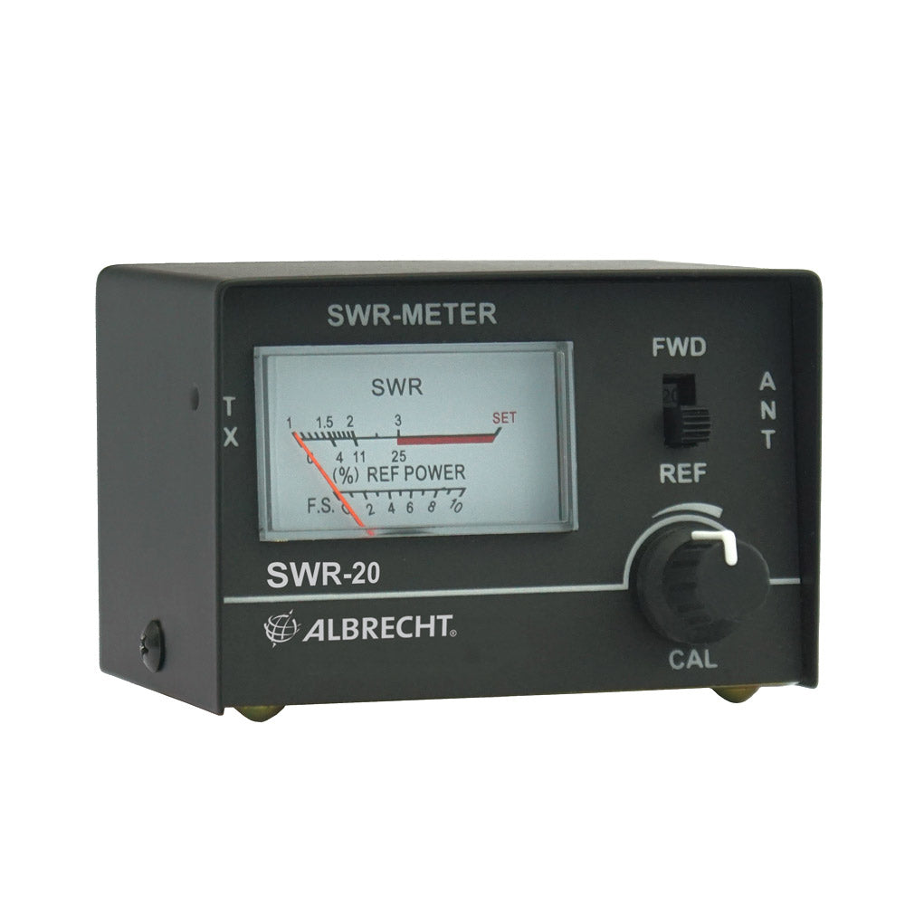 Albrecht SWR-20 – SWR-Messgerät, Schwarz
