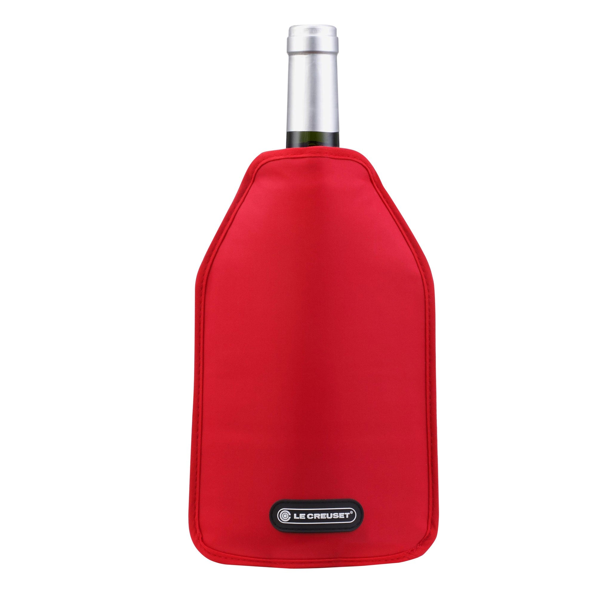 Le Creuset Flaschenmanschette WA-126 – 22,5 cm, Kunststoff, Rot, für 1 Flasche