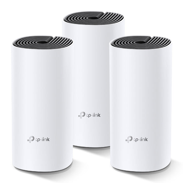 TP-Link Deco M4 (3er Pack) – WLAN-Router – Wi-Fi 5 Dual-Band (2,4/5 GHz), 1,2 Gbit/s