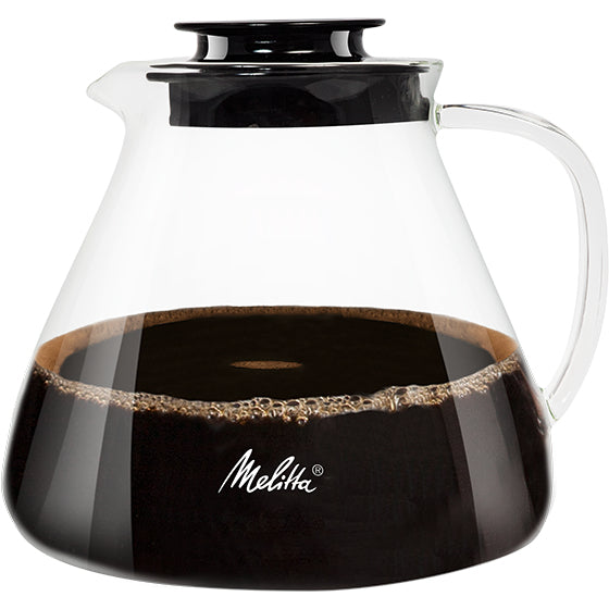 Melitta Karaffe – 700 ml, 14,6 × 12,5 × 14,6 cm, Borosilikatglas, Transparent, spülmaschinenfest