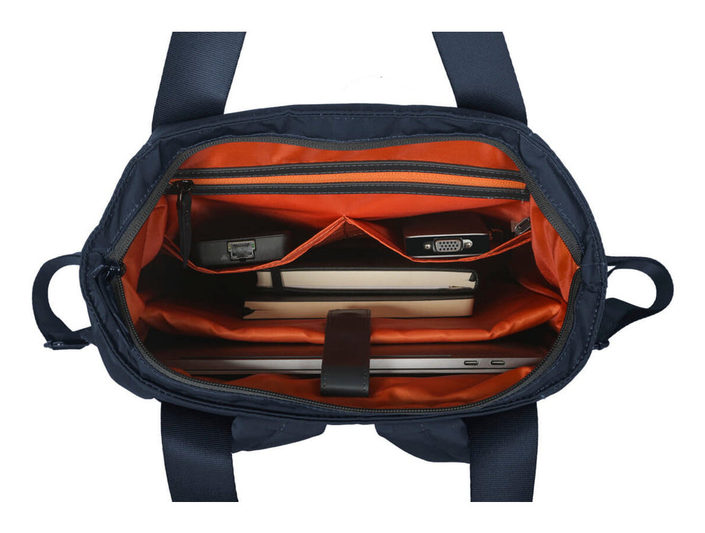 Targus Notebook-Rucksack AVILA 2in1 Convertible – für 16", 12,5 l, wasserfest – Blau, 350 × 400 × 110 mm