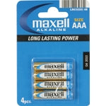 Maxell AAA Batterien, Alkaline, 1,5 V – 4 Stk.