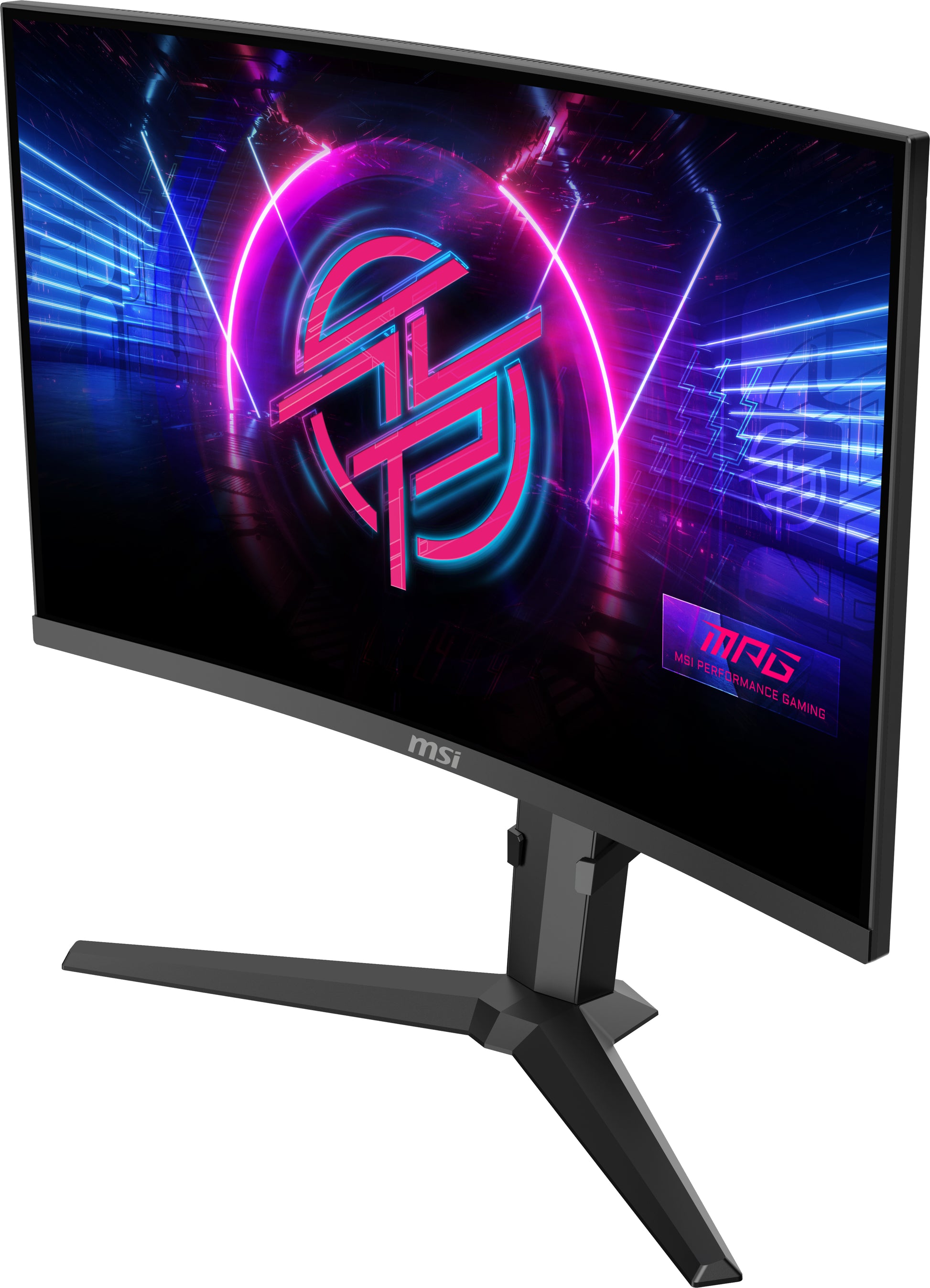 MSI MPG 275CQRXFDE – Monitor, 27" WQHD (2560 × 1440), VA, 240 Hz, 350 cd/m², Gebogen, USB-C, Schwarz