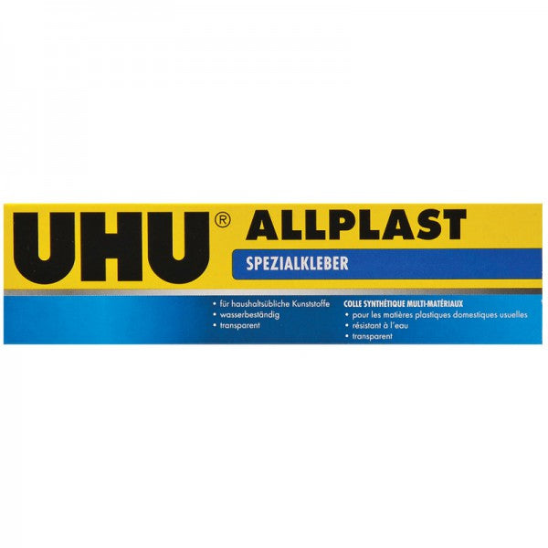 UHU Bastelkleber – 30 g – transparent trocknend, wasserfest – für Basteln
