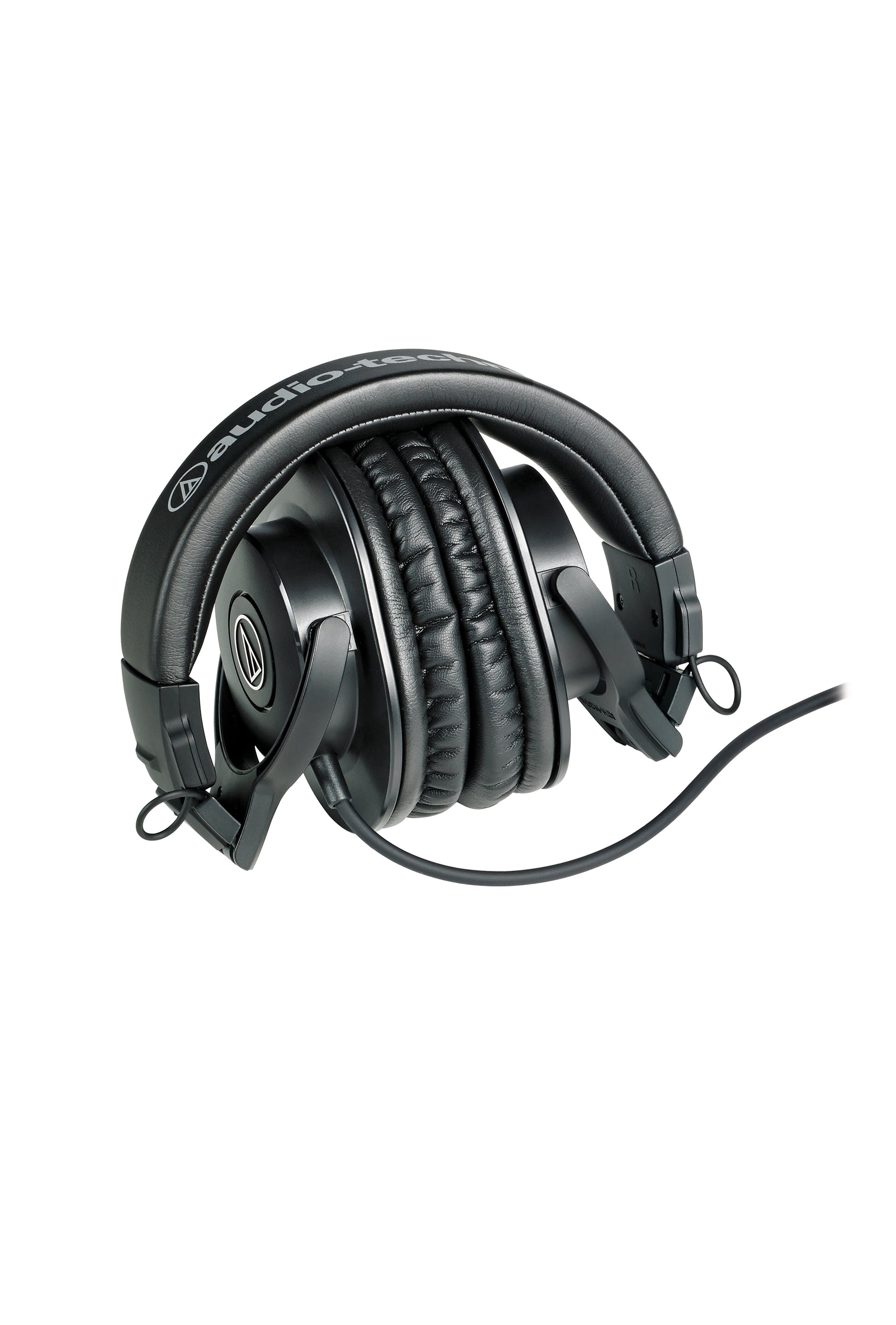 Audio-Technica ATH-M30x Over-Ear Kopfhörer – Kabel, 3,5 mm Klinke, Schwarz
