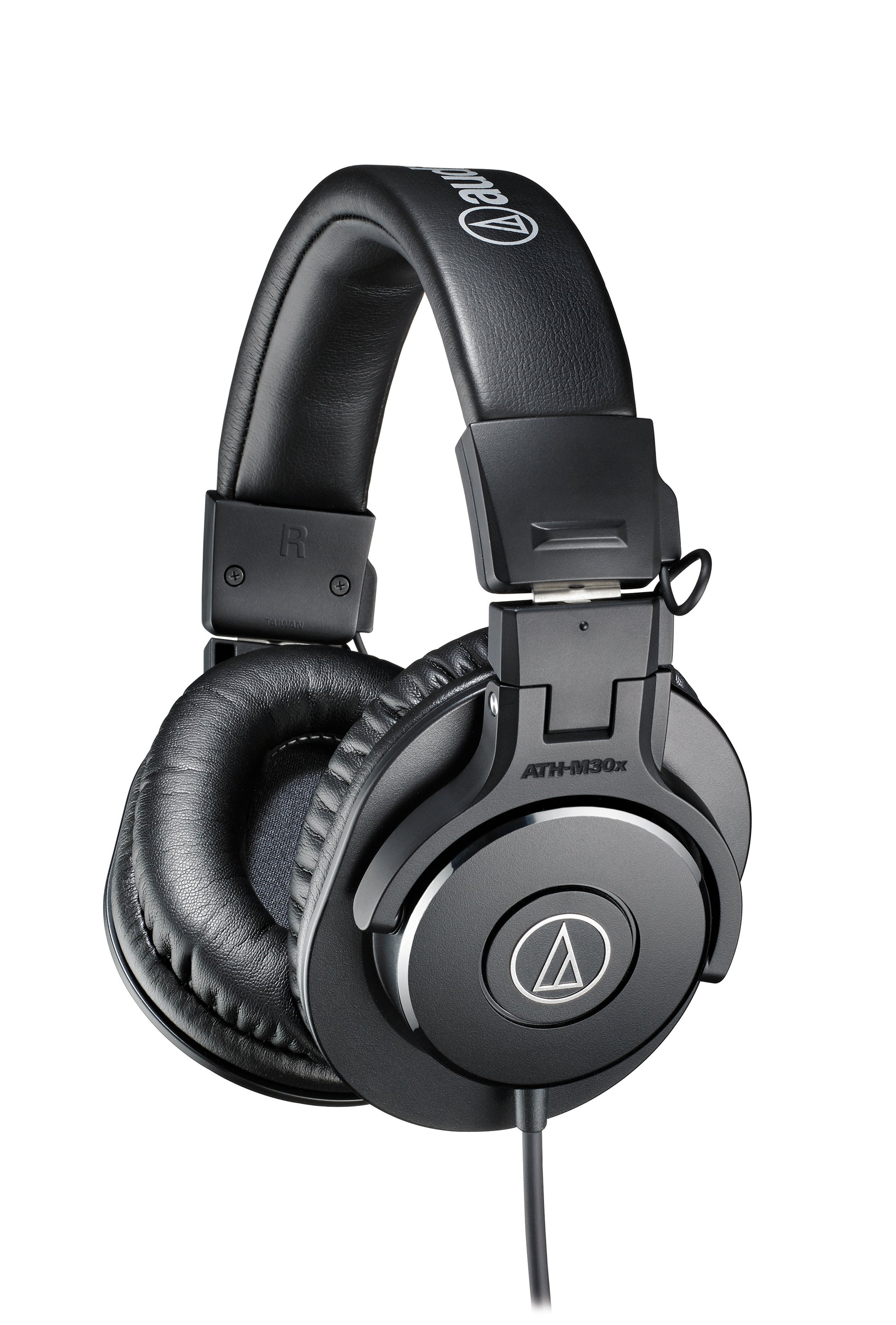 Audio-Technica ATH-M30x Over-Ear Kopfhörer – Kabel, 3,5 mm Klinke, Schwarz
