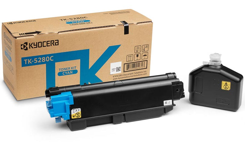 Kyocera – Toner TK-5280C – Cyan, 11000 Seiten – für ECOSYS P6235cdn