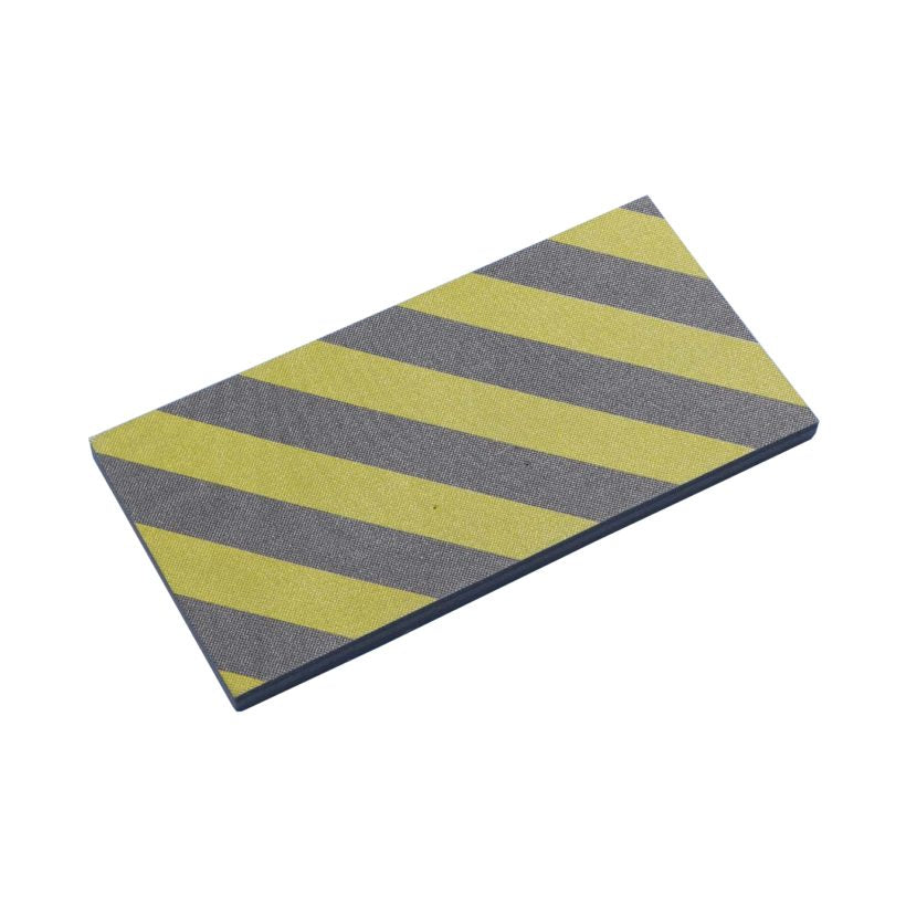 Mottez Wandschutz – 500 × 25 × 250 mm, Schaumstoff, Schwarz/Gelb, 2 Stk.
