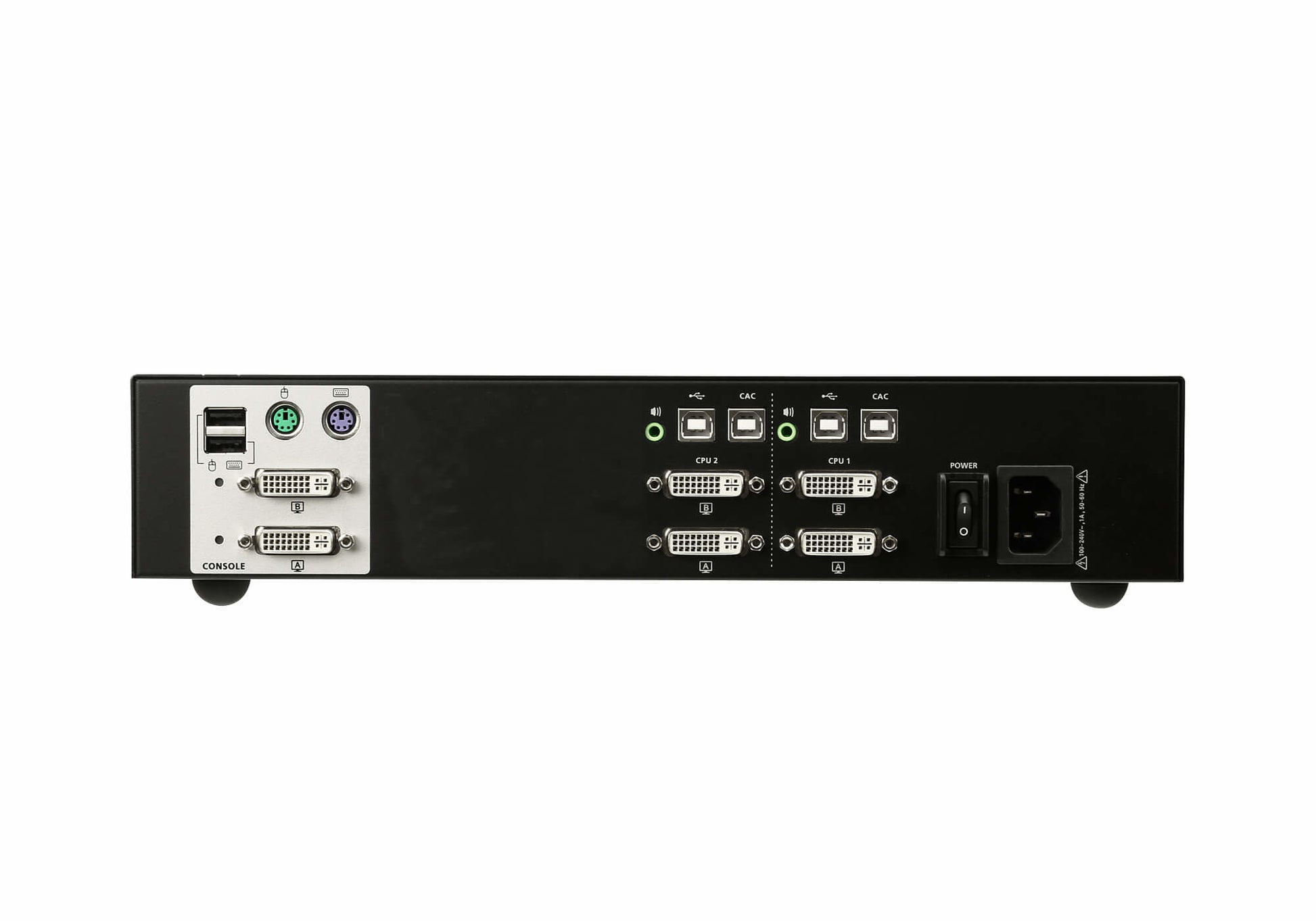 ATEN CS1142D – KVM-Switch – 2-Port, DVI – 3840 × 2160 @ 30 Hz, Audio