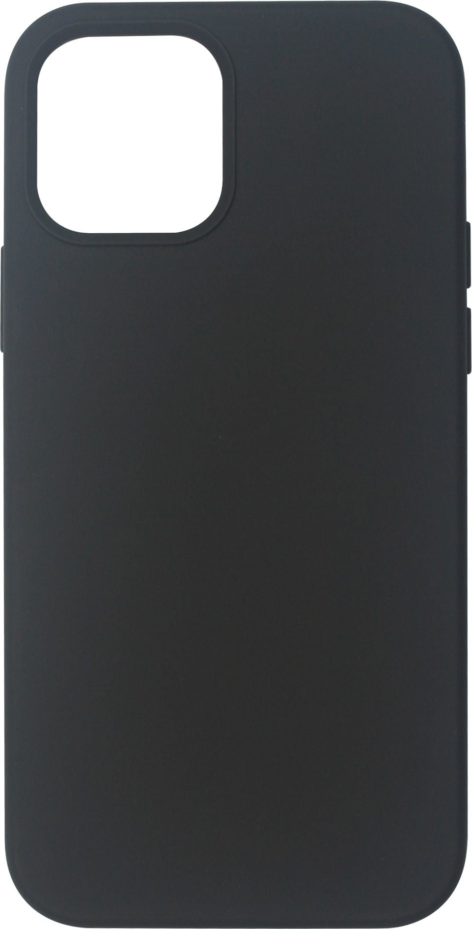 eSTUFF INFINITE (GRS) RIGA Backcover – für Apple iPhone 12/12 Pro, Silikon+TPU, Schwarz, GRS-zertifiziert