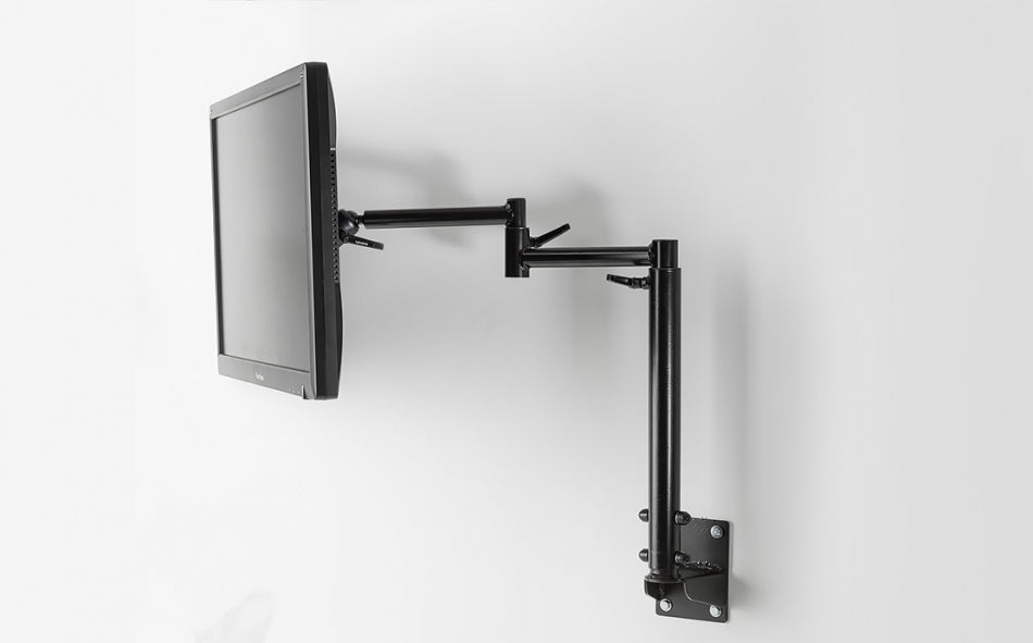 Gamber-Johnson Adapterplatte – Wandhalterung, VESA 75 × 75/100 × 100 mm, höhenverstellbar, ausziehbar