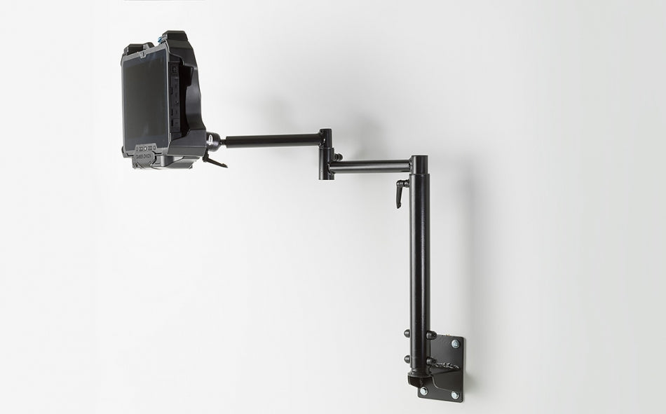 Gamber-Johnson Adapterplatte – Wandhalterung, VESA 75 × 75/100 × 100 mm, höhenverstellbar, ausziehbar
