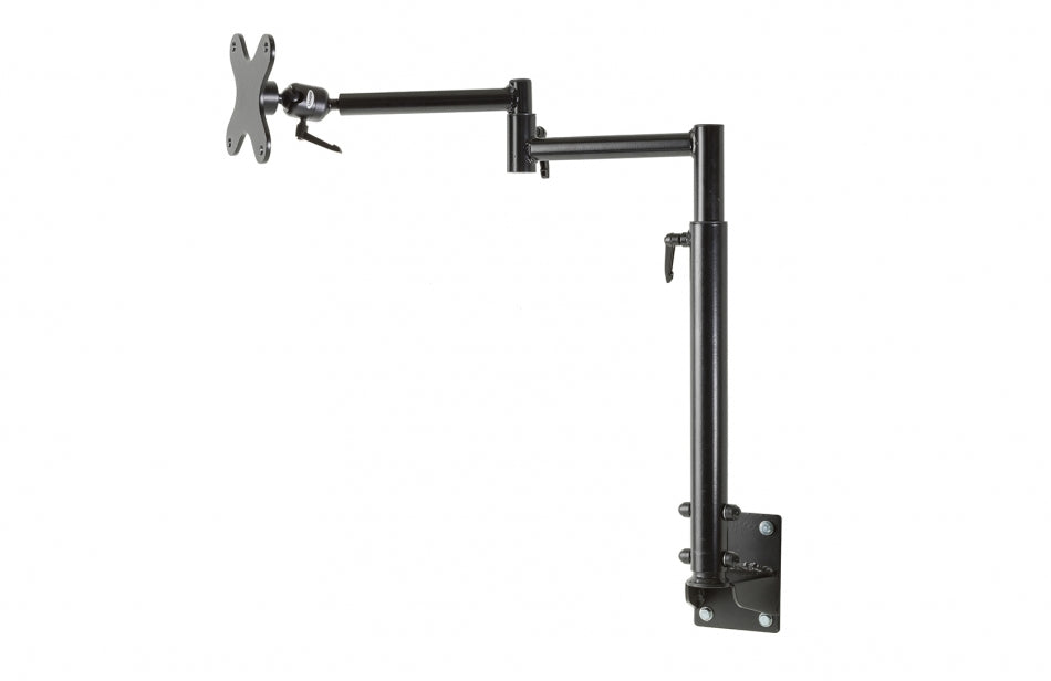 Gamber-Johnson Adapterplatte – Wandhalterung, VESA 75 × 75/100 × 100 mm, höhenverstellbar, ausziehbar