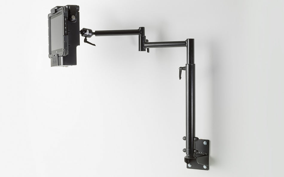 Gamber-Johnson Adapterplatte – Wandhalterung, VESA 75 × 75/100 × 100 mm, höhenverstellbar, ausziehbar