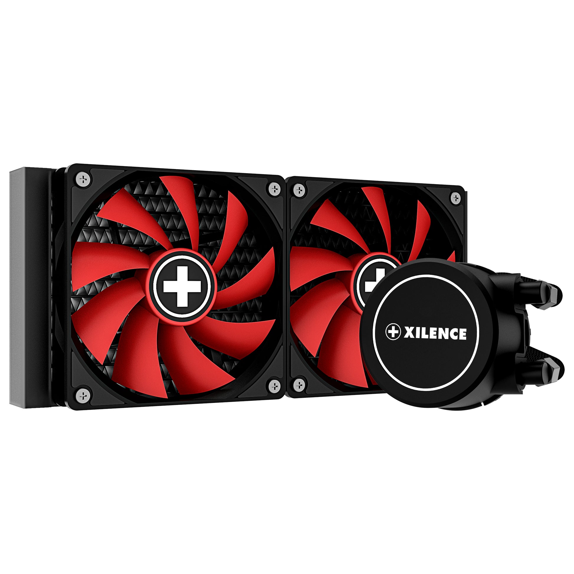 Xilence LQ240 – All-in-One Wasserkühlung – 240 mm, 2×120 mm PWM, 300 W, für AM5/AM4, LGA1700/1200