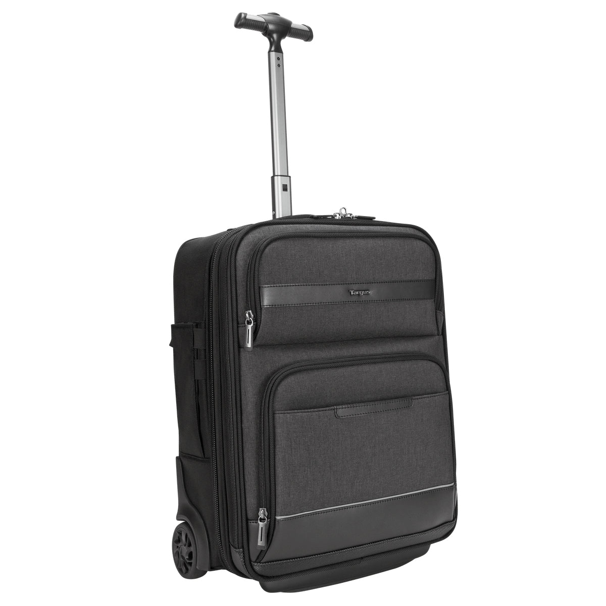 Targus CitySmart Notebook-Trolley – für Notebooks bis 15,6", Aufsteckfunktion, 2 Rollen, PU, schwarz