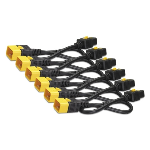 APC Netzkabel, IEC C19 auf IEC C20, verriegelbar, 1,8 m, Rot, 6 Stück
