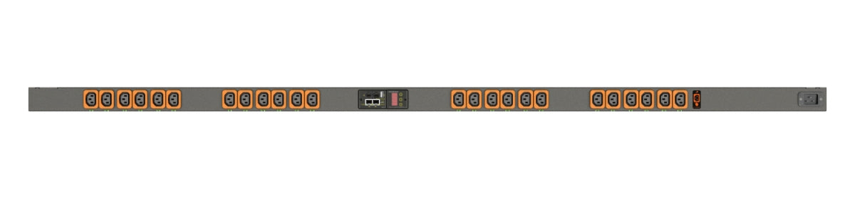 Vertiv Geist UU30001L PDU 3600 W – verwaltet, überwacht, LED – 0U senkrecht – C13×24, Eingang IEC C20 – schwarz