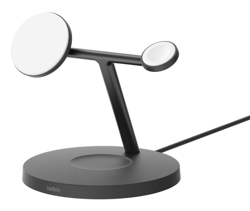 Belkin Boost Charge Pro 3-in-1 Ladestation – 15 W, Qi2, magnetisch – für Apple Watch