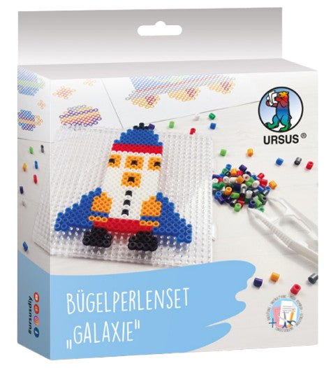URSUS Galaxie – Bügelperlen-Set – 2000 Perlen – Motive 1,5 × 1,5 cm bis 8 × 14,5 cm
