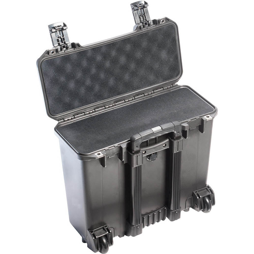 Peli Schutzkoffer Storm Case iM2435 – 28,9 l, wasserdicht, 2 Rollen, schwarz, 47,3 × 41,9 × 23,5 cm