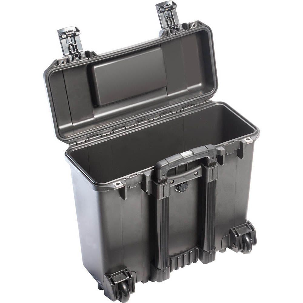 Peli Schutzkoffer Storm Case iM2435 – 28,9 l, wasserdicht, 2 Rollen, schwarz, 47,3 × 41,9 × 23,5 cm