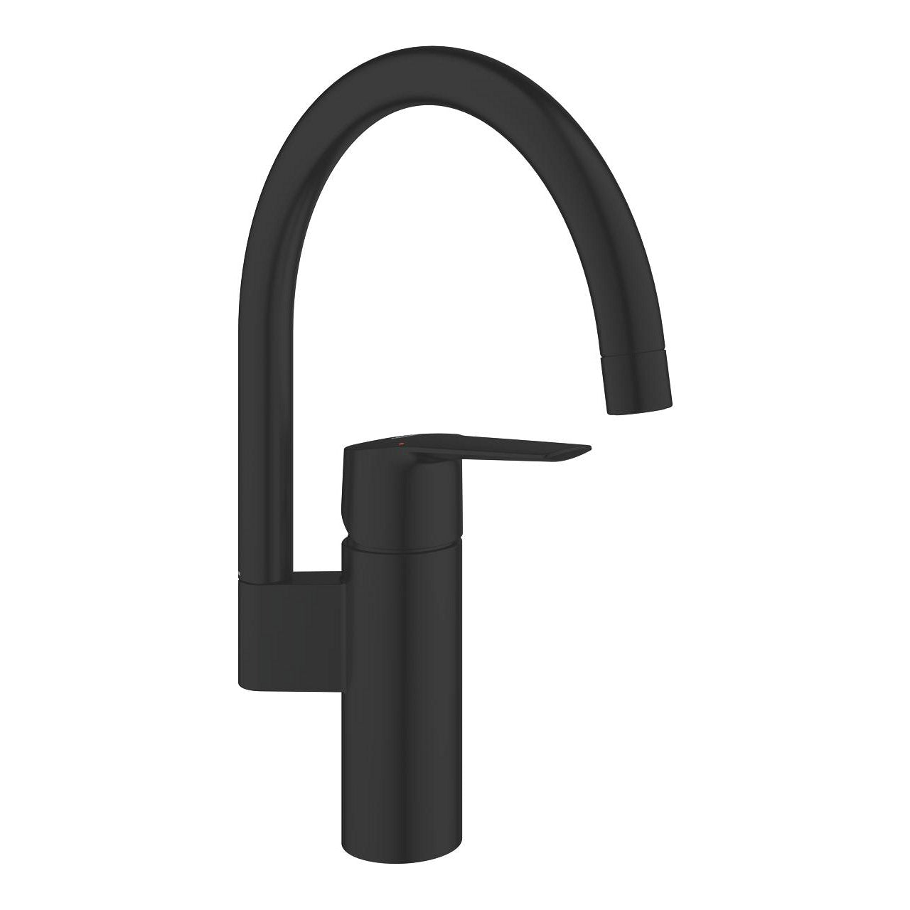 GROHE Küchenarmatur Start – 33,9 cm Höhe, Metall, Einhebelmischer, Schwarz