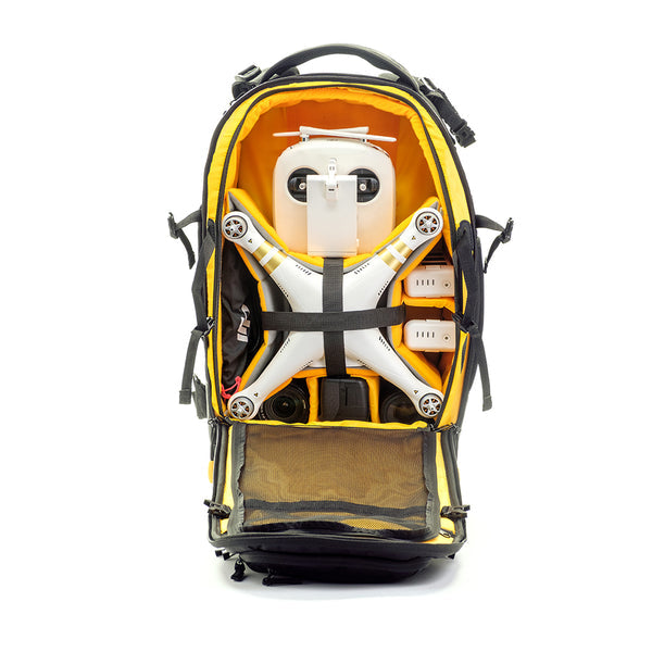 Vanguard Alta Fly 58T Trolley-Rucksack – für 1–2 Pro-DSLRs, 4–6 Objektive – 14″ Laptop-Fach – Schwarz