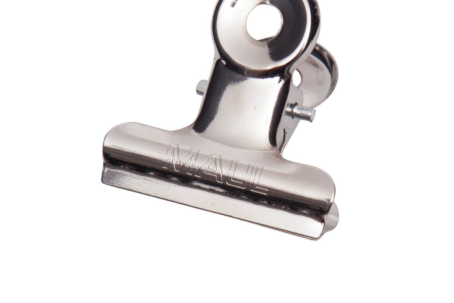 MAUL Büroklammern – 30 × 19 mm – Metall – Silber – 10 Stück