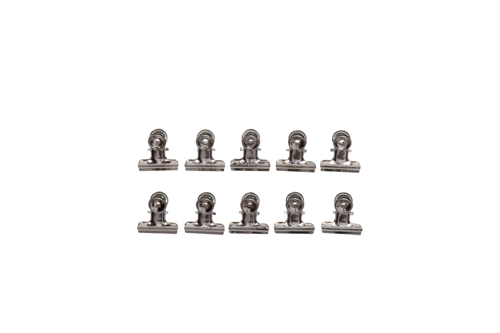 MAUL Büroklammern – 30 × 19 mm – Metall – Silber – 10 Stück