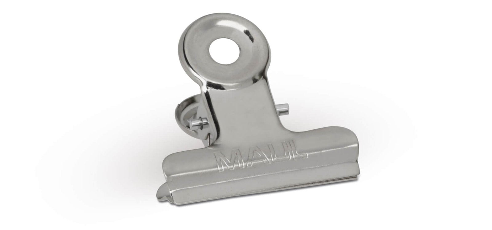 MAUL Büroklammern – 30 × 19 mm – Metall – Silber – 10 Stück